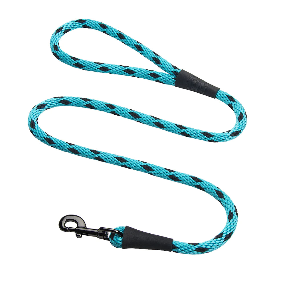 Correa perro hasta 90 kilos, black ice turquoise