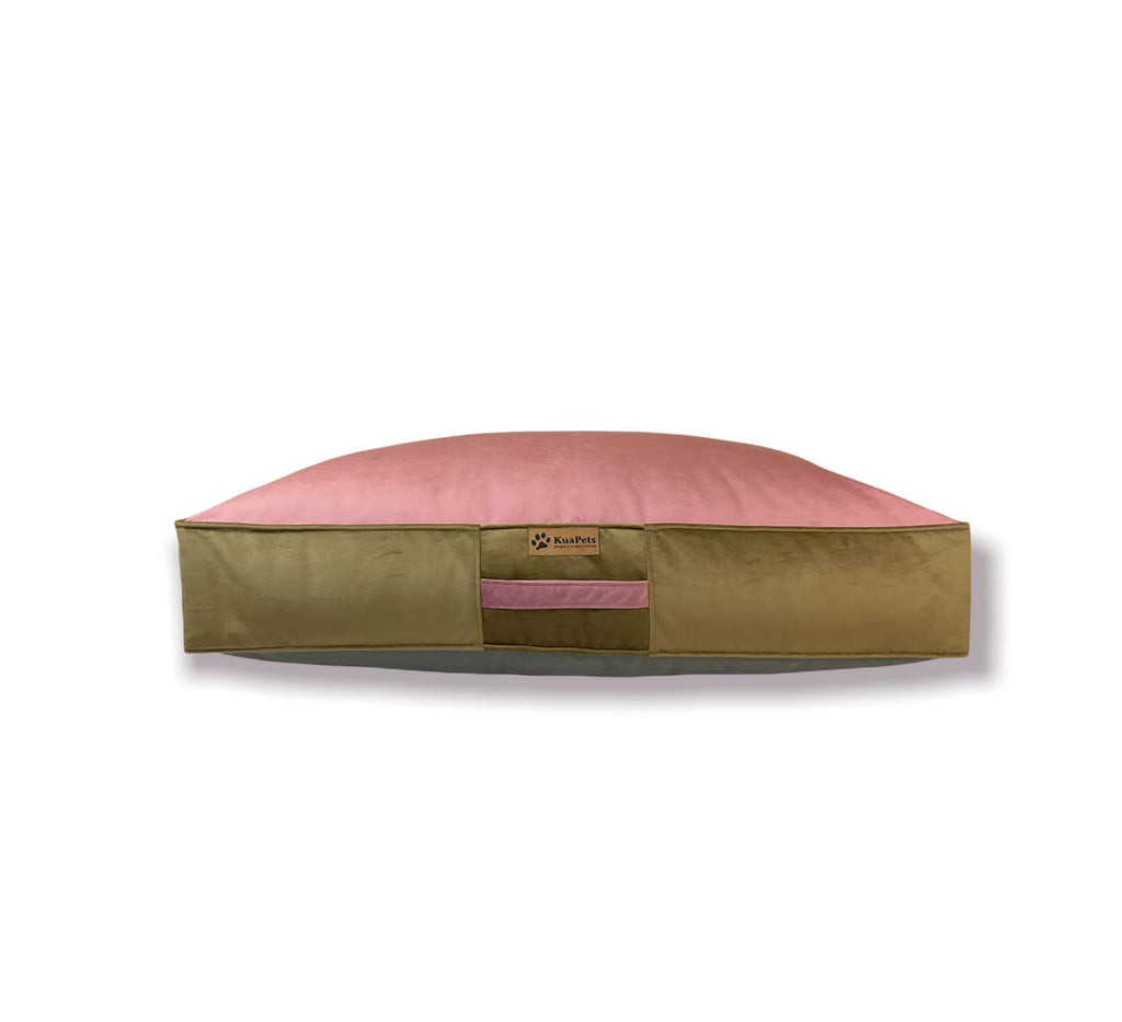 Cama Para Perro Modelo Origen Kuapets Palo Rosa - Café