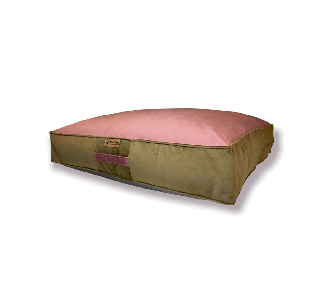 Cama Para Perro Modelo Origen Kuapets Palo Rosa - Café