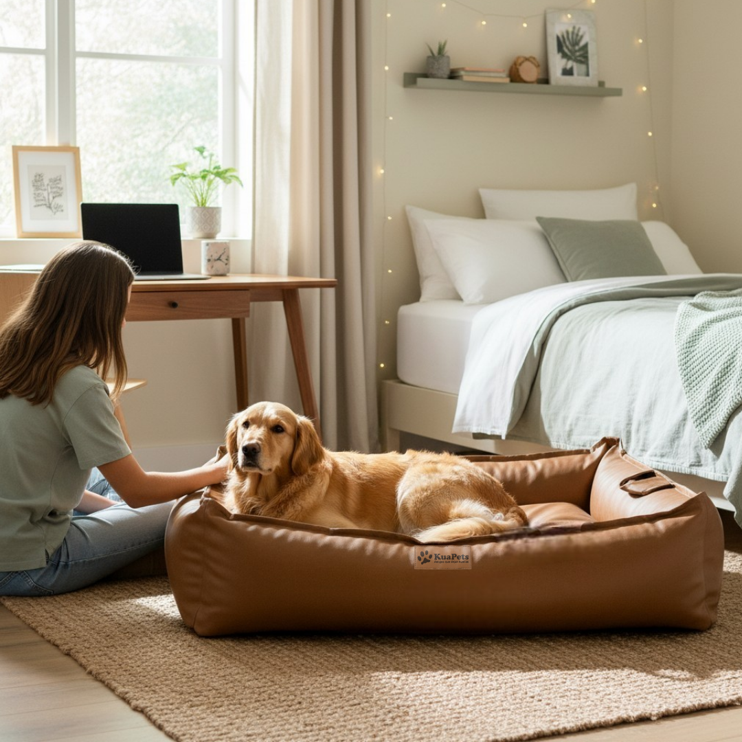 Cama Eco Cuero para Perros en Chile: Diseño y Tendencia 2026