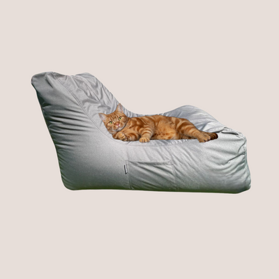 Cojín de terraza exterior Puff/ reposera