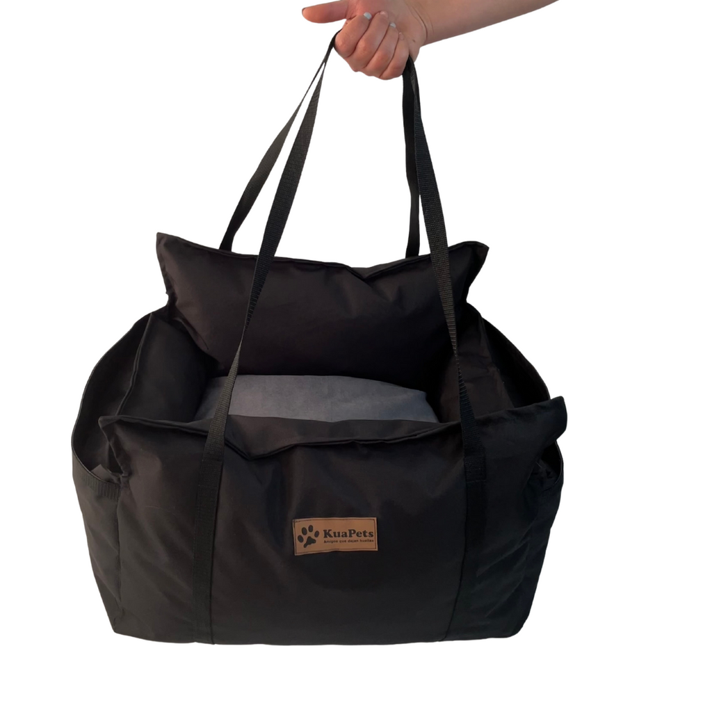 Cama de viaje para perro Kuapets Negro