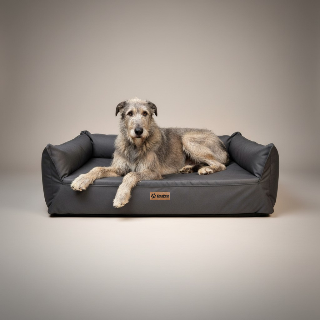 Cama para perro ortopédica Kuapets - new therapy nido - dark grey