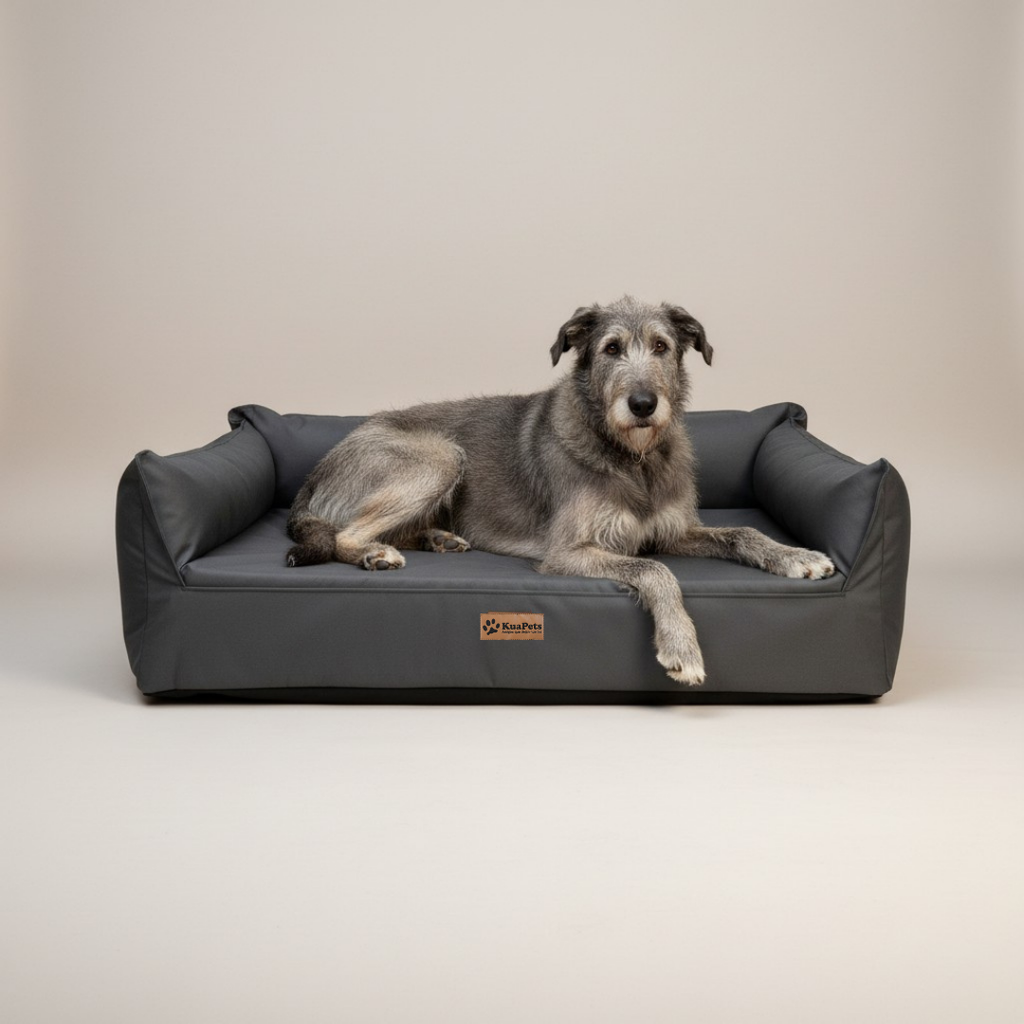 Cama para perro ortopédica Kuapets - new therapy nido - dark grey