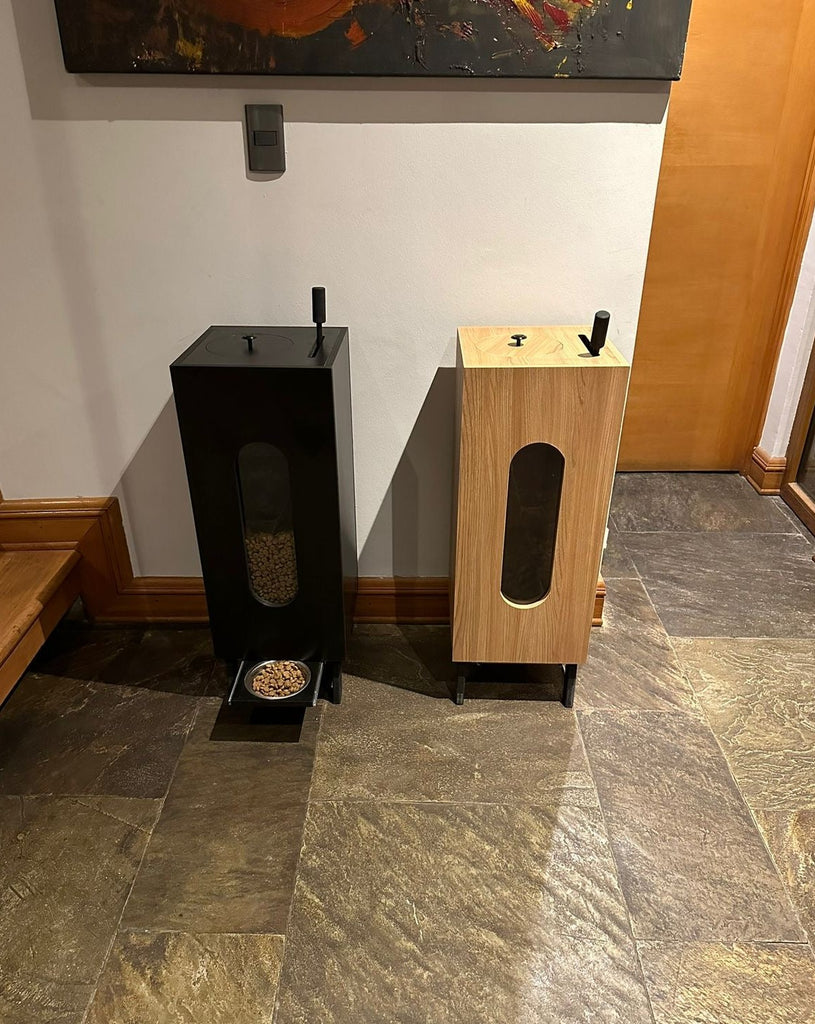 Dispensador de alimento para perros y gatos