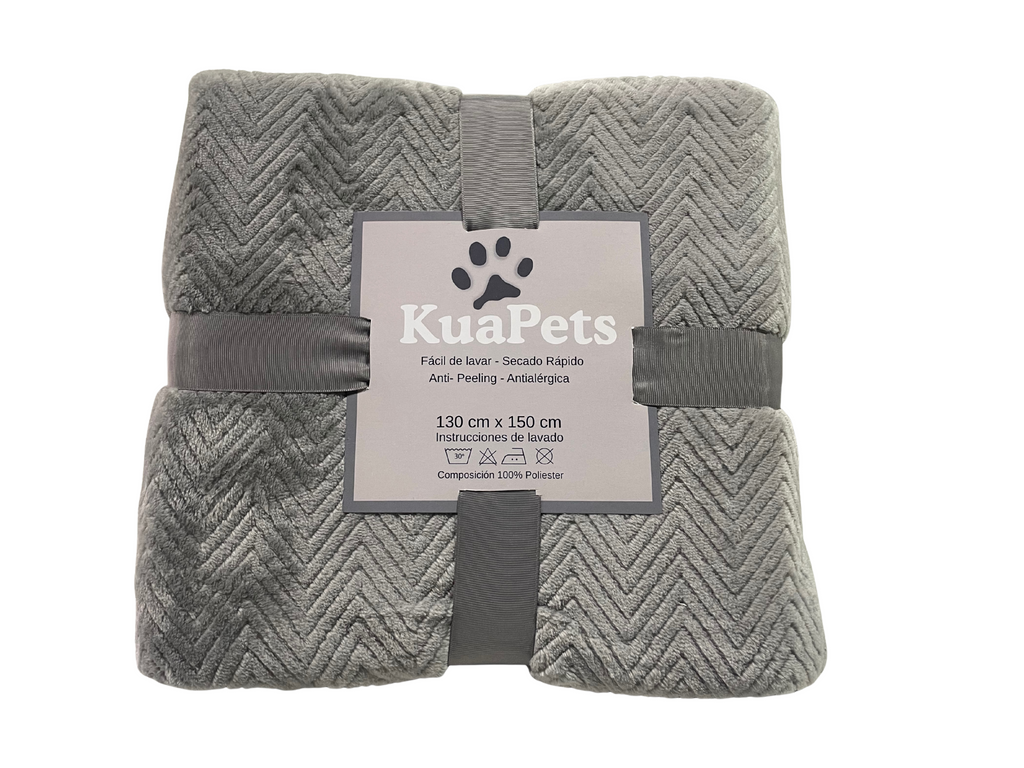 Manta antiestrés Gris