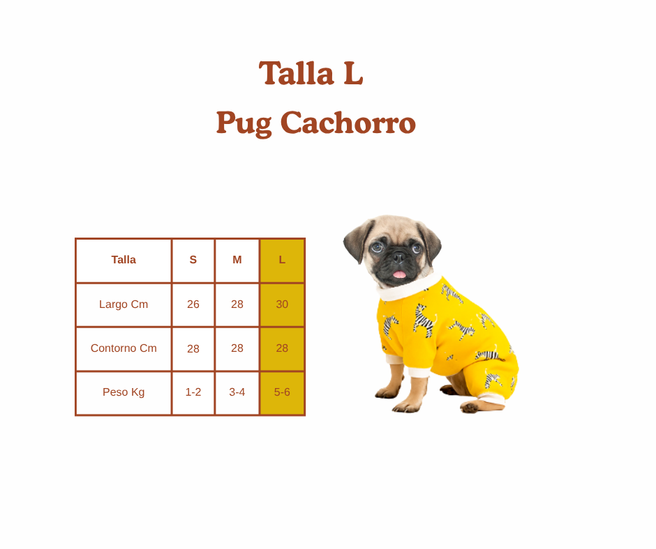 Pijama para Perro cebra Pequeñas Razas