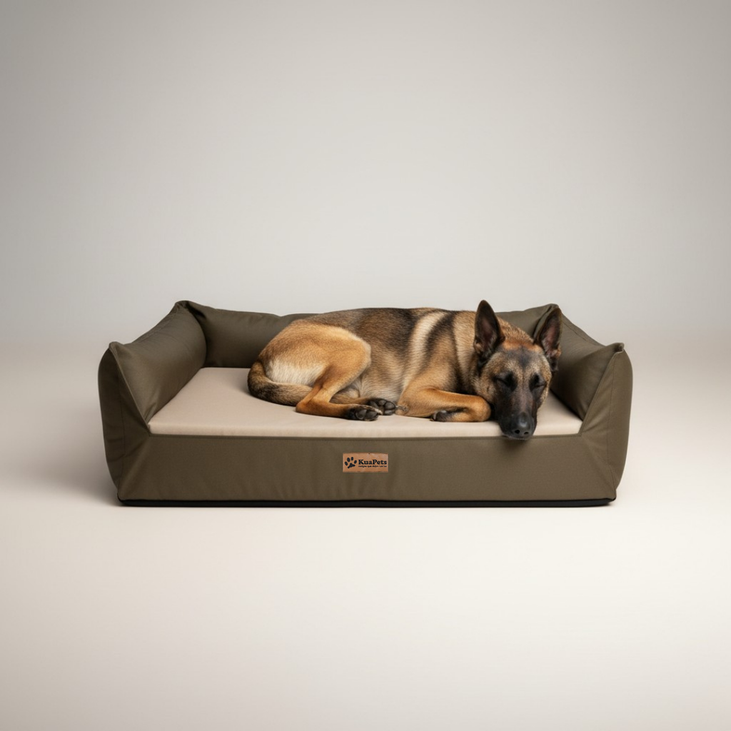 Cama para perro ortopédica Kuapets - new therapy nido - Olivo
