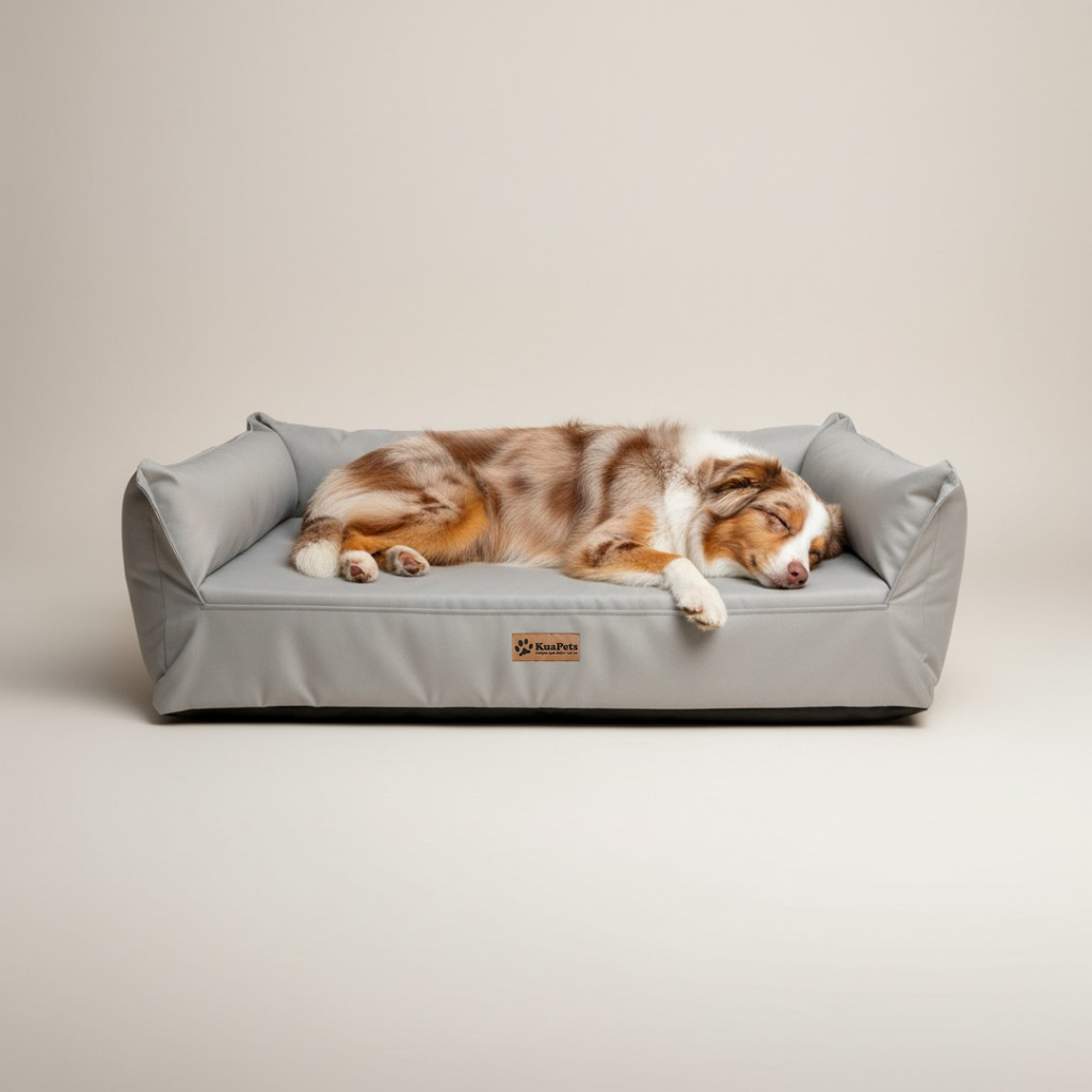 Cama para perro ortopédica Kuapets - new therapy nido - grey