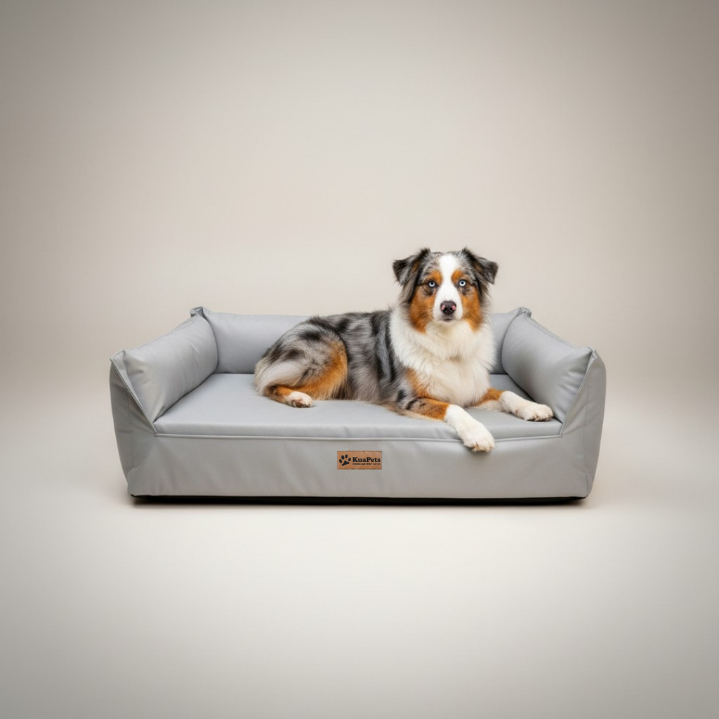 Cama para perro ortopédica Kuapets - new therapy nido - grey