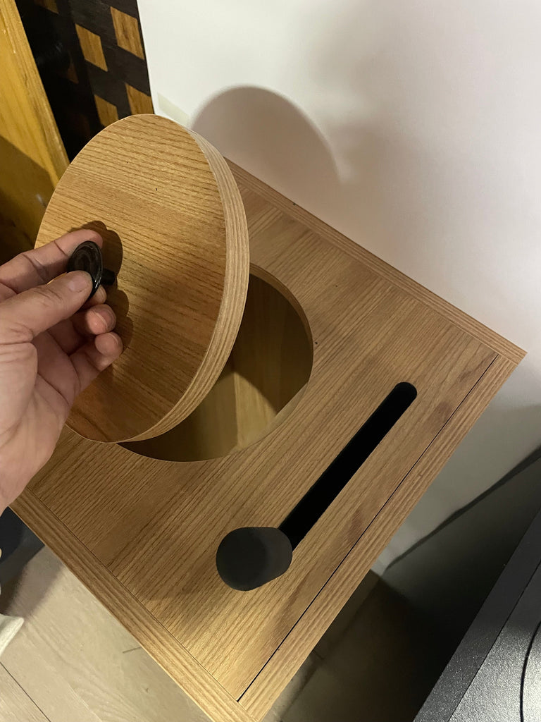 Dispensador de alimento para perros y gatos