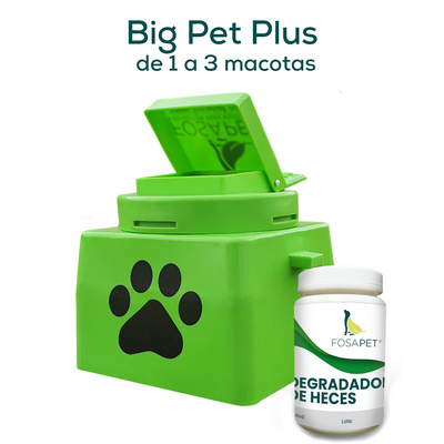 Fosa con degradador ecológico Big Pet Plus