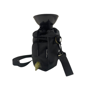 Bolso porta botella negro