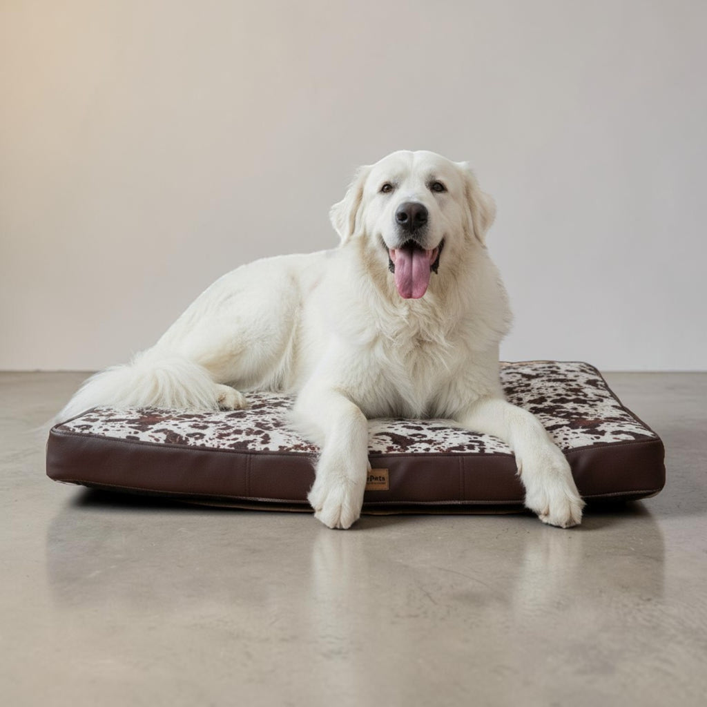 Cama para perro Ortopédica Kuapets - cow print