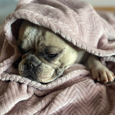 Manta antiestrés Rosa