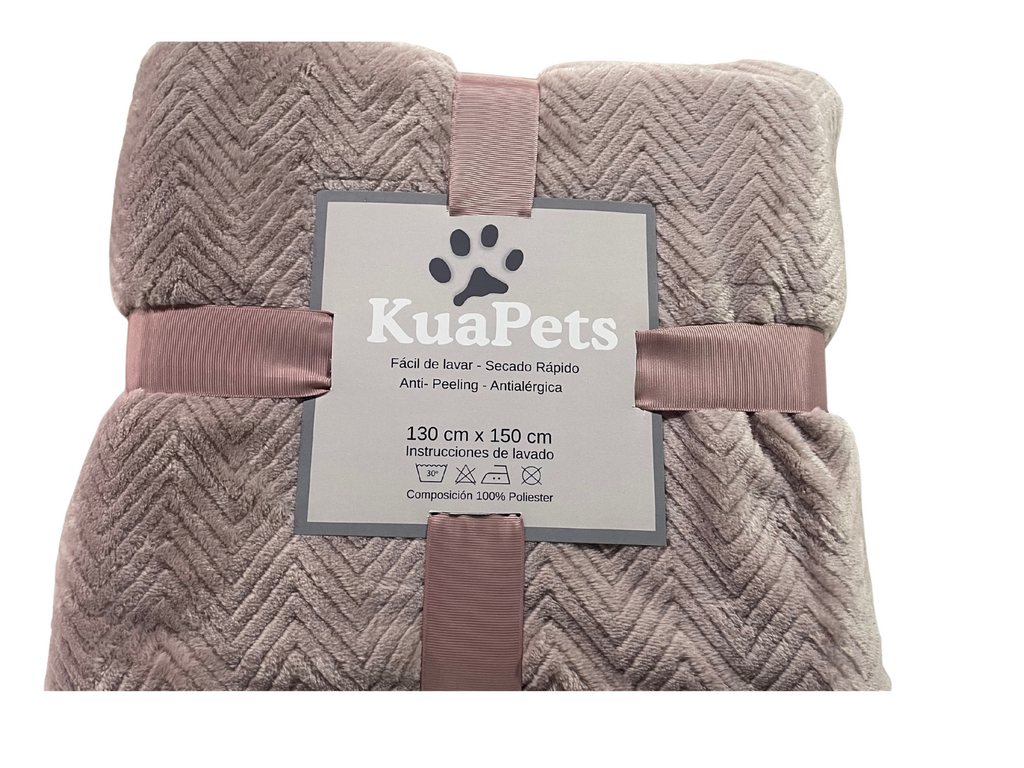 Manta antiestrés Rosa