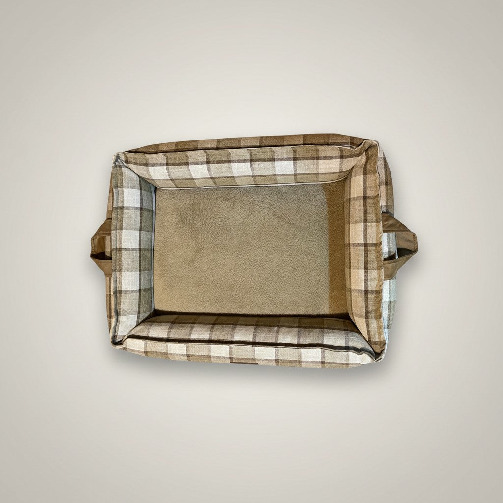 Cama para mascota modelo nido Kuapets café - Cuadrille
