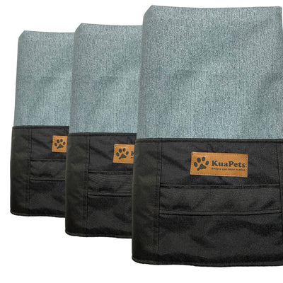 Funda de cama para perros modelo origen Turquesa-negro