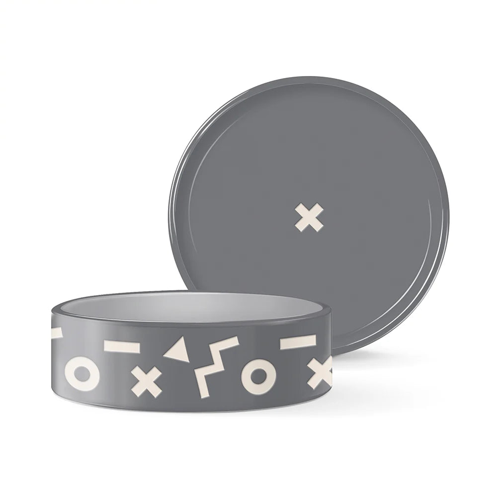 Plato cerámica 3 tazas XO