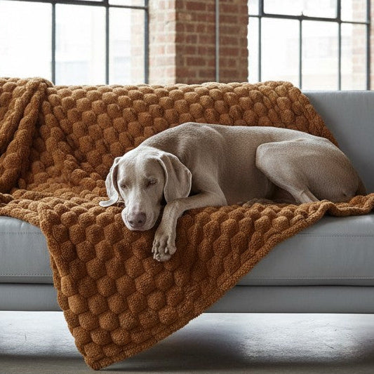 Manta para Perros Velvet  125x150 cm | Warm Copper