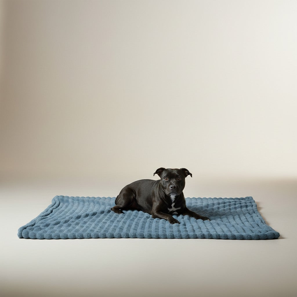 Manta para Perros Velvet  | 125x150 cm - color Navy