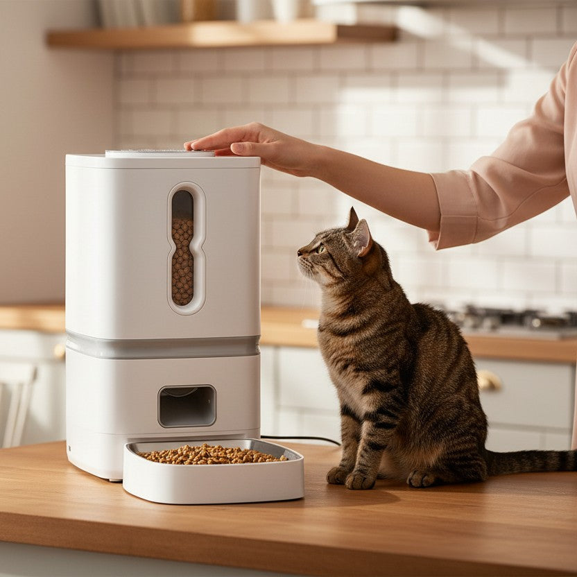Dispensador Automático de Alimento para Mascotas 7 Litros