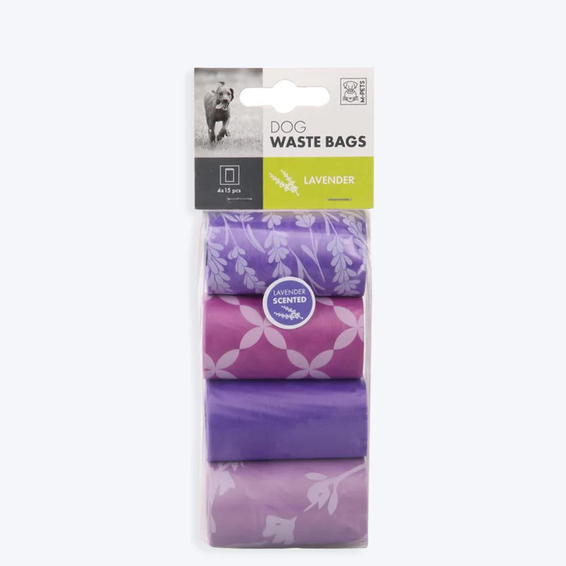 Bolsas para desechos de perros con aroma a lavanda | dog waste bags lavender