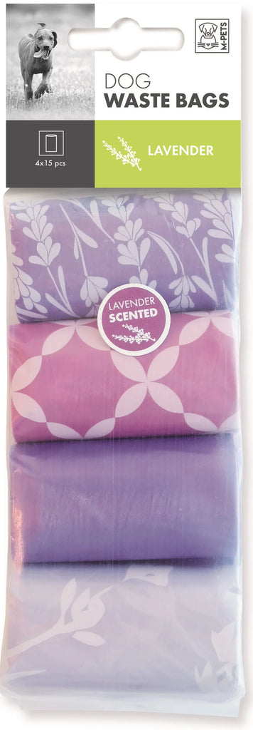 Bolsas para desechos de perros con aroma a lavanda | dog waste bags lavender