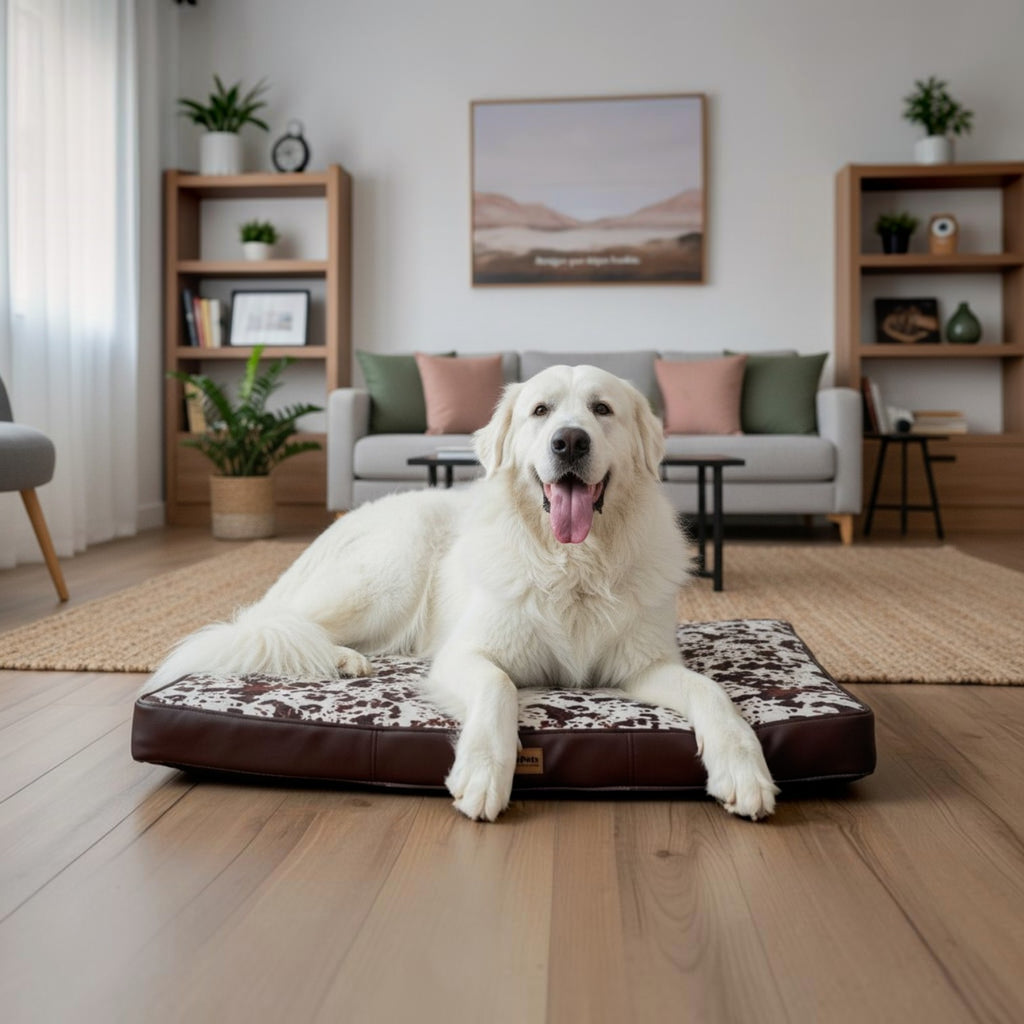Cama para perro Ortopédica Kuapets - cow print