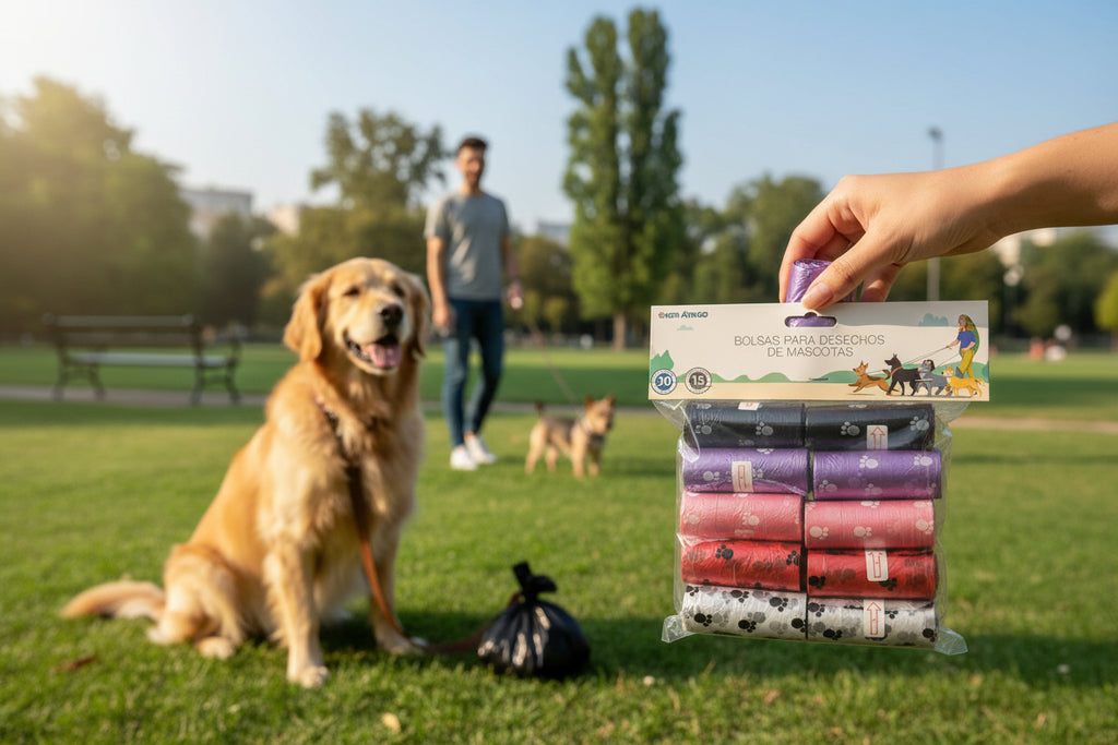 Bolsas para Desechos de Mascotas | Pack de 20 Rollos