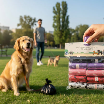 Bolsas para Desechos de Mascotas | Pack de 20 Rollos