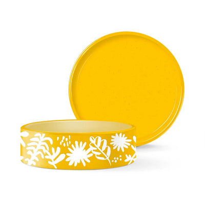 Plato de comida para perro Cerámica 3 Tazas Desert Flower