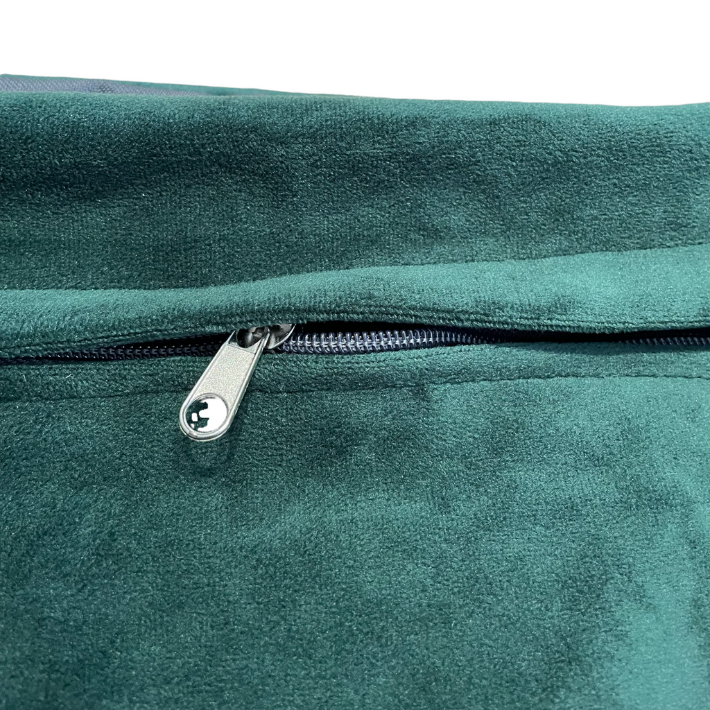 Funda de cama para perros modelo origen verde botella