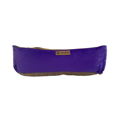 Cama para perro nido Kuapets morado - café