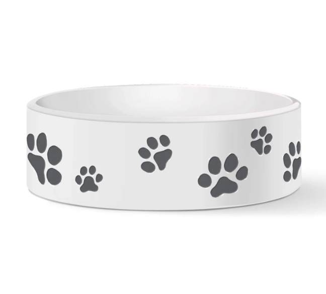 Plato Cerámica para perro Paws 1 taza