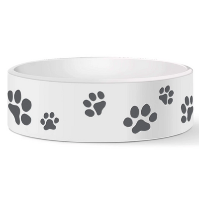 Plato Cerámica para perro Paws 1 taza