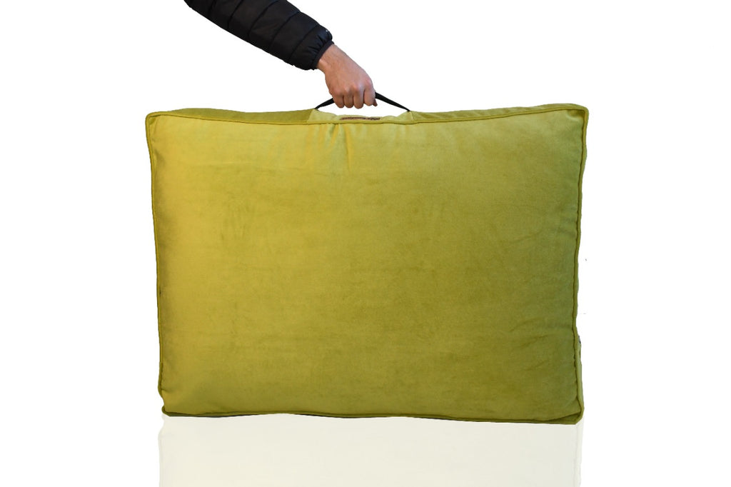 Cama para perro verde pistacho Kuapets