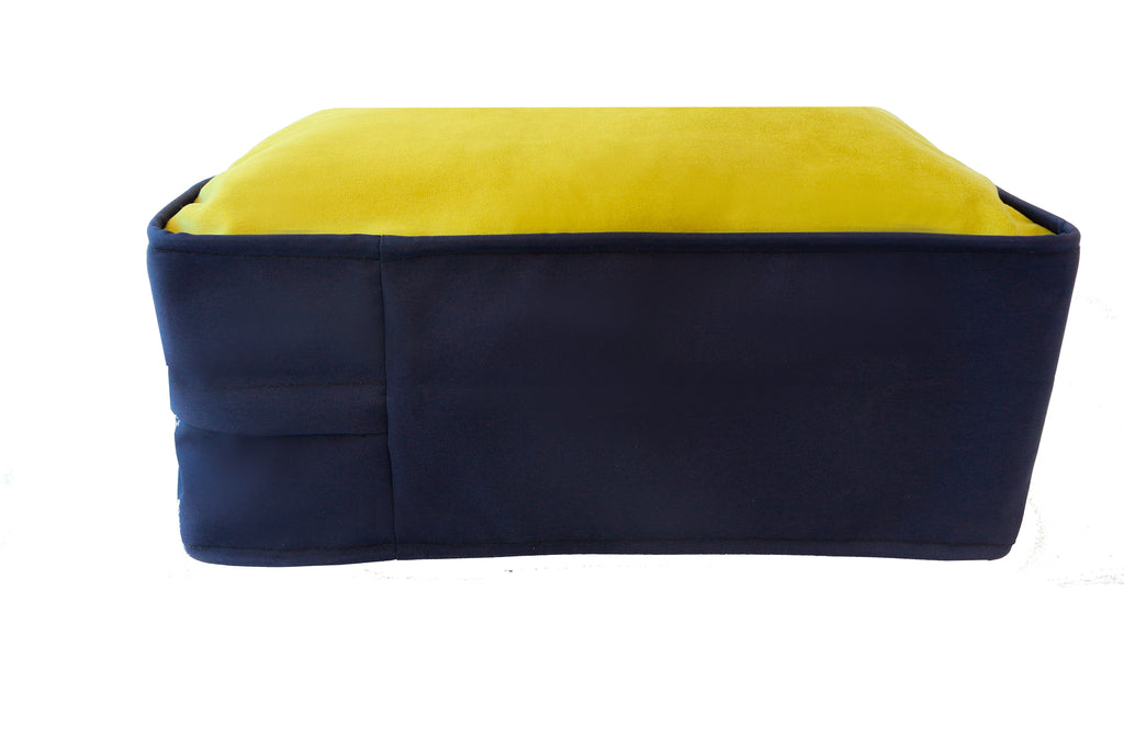 Cama para perro modelo origen  – extra suave y resistente Pistacho - Negro