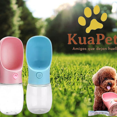 Bebedero para perros botella dispensador de agua perro
