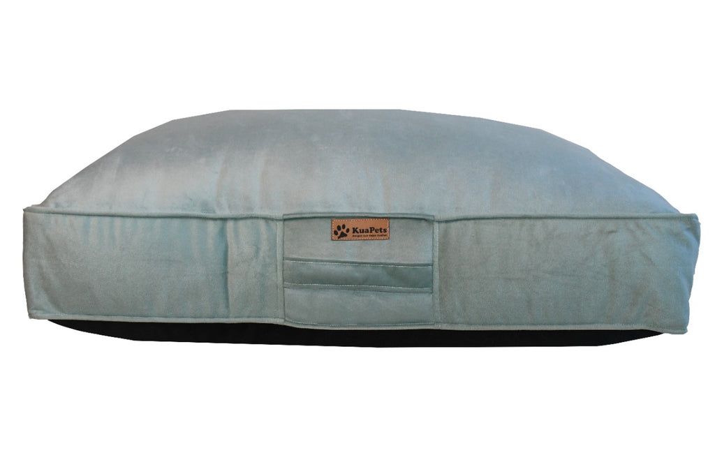 Cama para perros verde menta kuapets