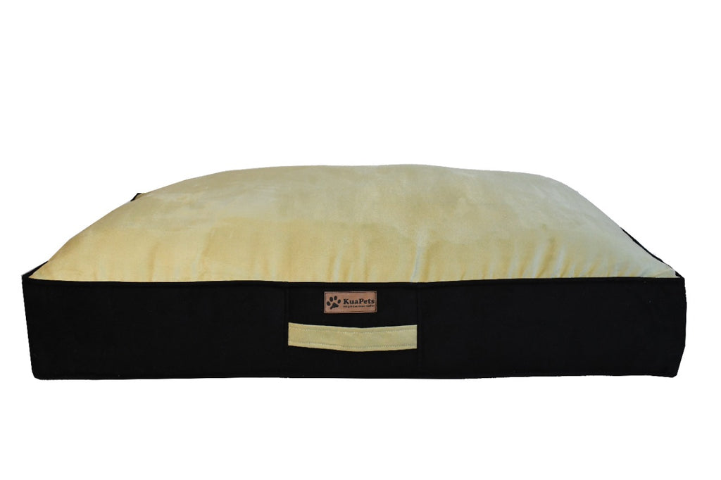 Cama para perro modelo origen  – pistacho-negro