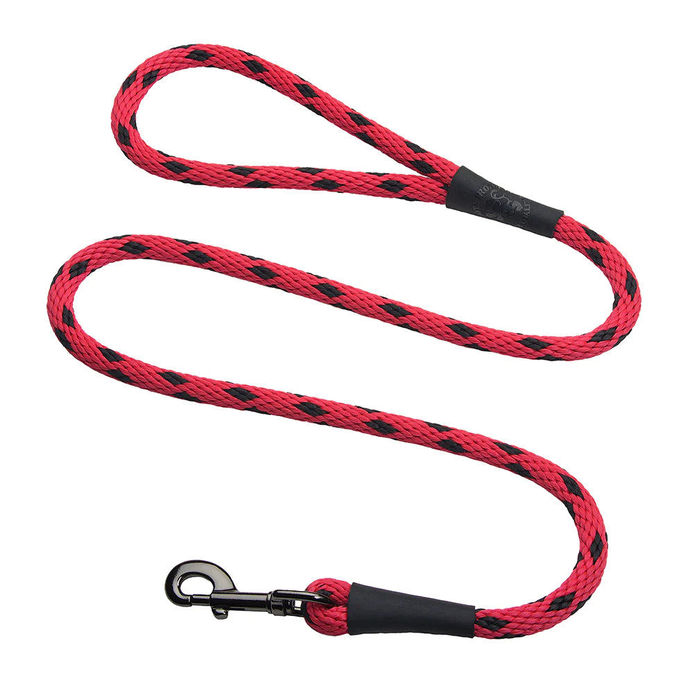 Correa perro hasta 90 kilos, black ice red