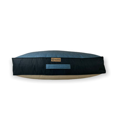 Cama para mascota modelo origen Kuapets azul jeans - negro