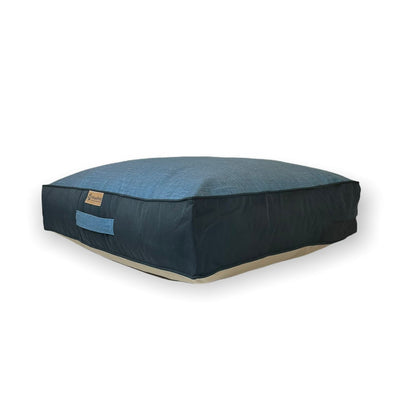 Cama para mascota modelo origen Kuapets azul jeans - negro