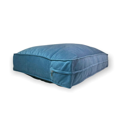 Cama para mascota modelo origen Kuapets azul petróleo