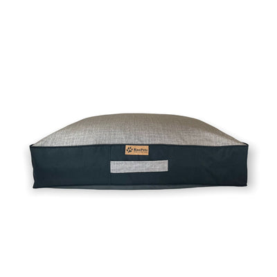 Cama para mascota modelo origen  Kuapets gris jaspeado - negro