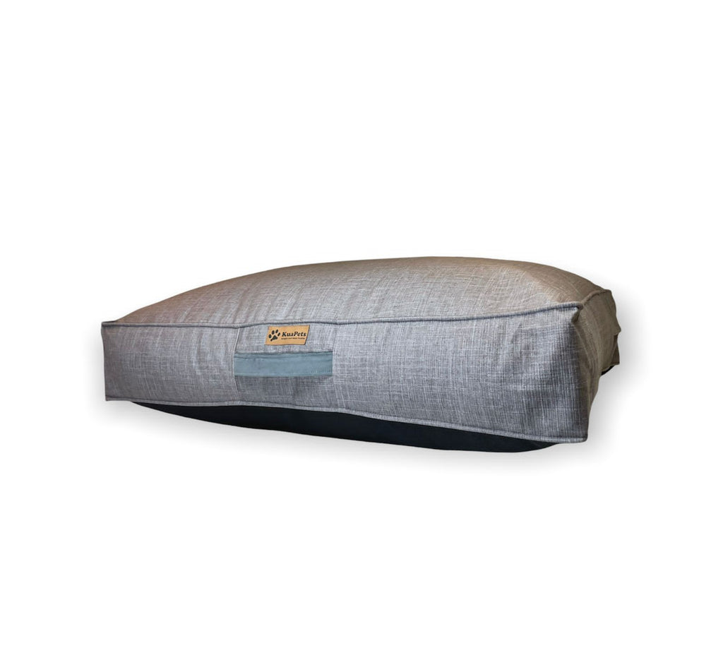 Cama para mascota modelo origen Kuapets gris jaspeado