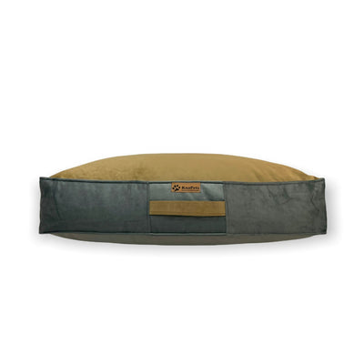 Cama para mascotas modelo origen Kuapets café-gris